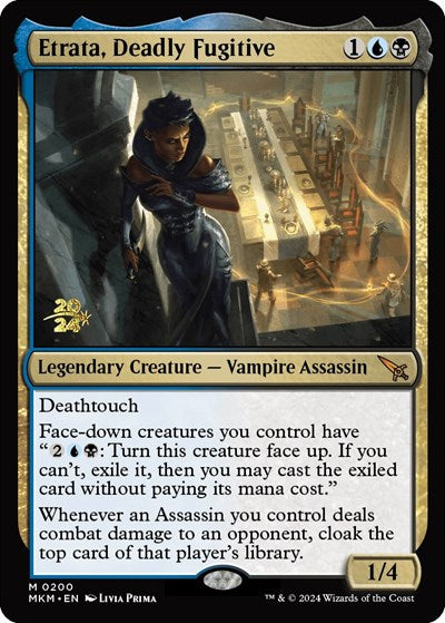 Etrata, Deadly Fugitive (Promos: Prerelease Cards) Near Mint Foil