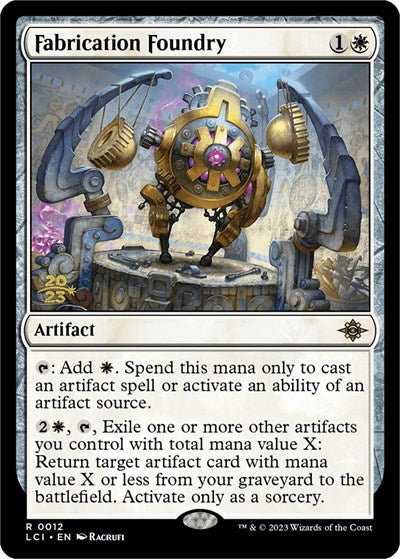 Fabrication Foundry (Promos: Prerelease Cards) Medium Play Foil