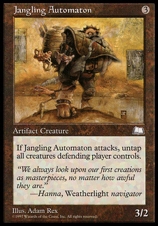 Jangling Automaton (Weatherlight) Medium Play