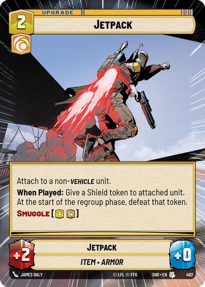 Jetpack (Hyperspace) (Shadows of the Galaxy) Near Mint