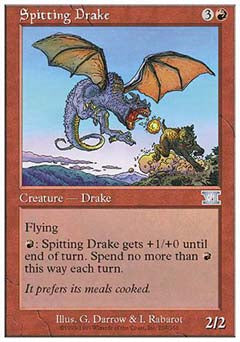 Spitting Drake (Classic 6th Edition) Light Play