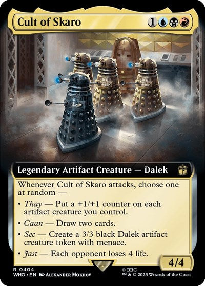 Cult of Skaro (Extended Art) (Universes Beyond: Doctor Who) Near Mint Foil