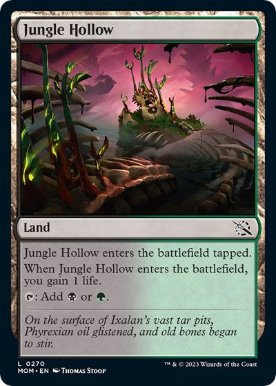 Jungle Hollow (March of the Machine) Light Play Foil