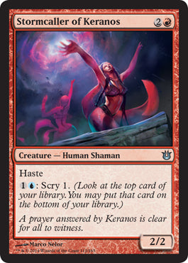 Stormcaller of Keranos (Born of the Gods) Medium Play