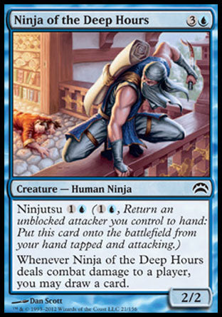 Ninja of the Deep Hours (Planechase 2012) Light Play