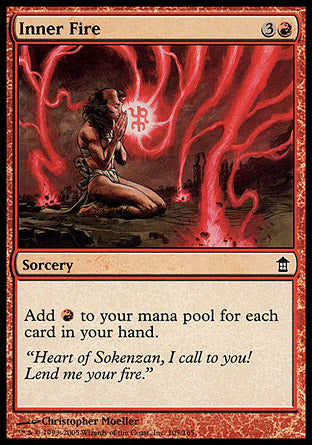 Inner Fire (Saviors of Kamigawa) Medium Play Foil