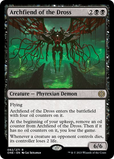 Archfiend of the Dross (Phyrexia: All Will Be One) Near Mint Foil
