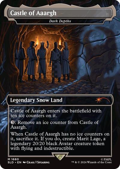 Castle of Aaargh - Dark Depths (Secret Lair) Near Mint Foil