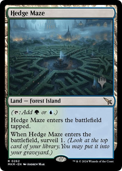 Hedge Maze (Promo Pack: Murders at Karlov Manor) Near Mint