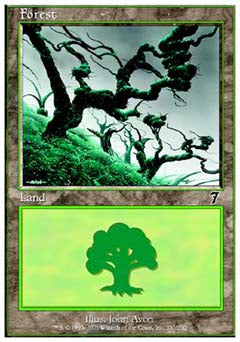 Forest (330) (7th Edition) Near Mint