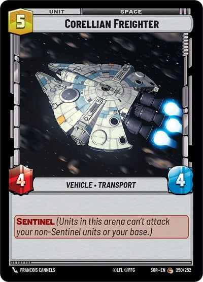 Corellian Freighter (Spark of Rebellion) Near Mint