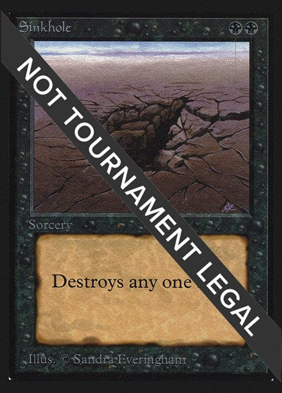 Sinkhole (IE) (International Edition) Near Mint