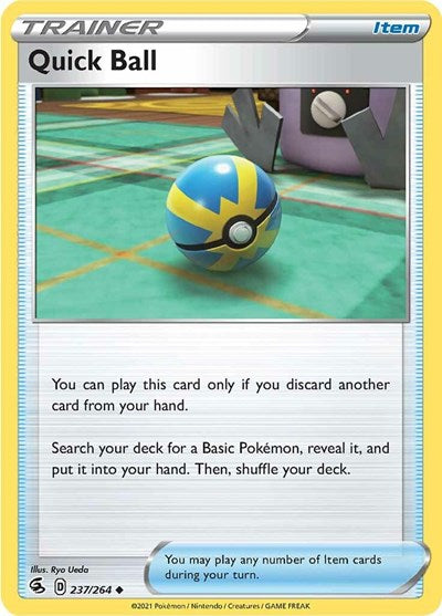 Quick Ball (SWSH08: Fusion Strike) Light Play Reverse Holofoil