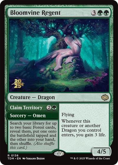 Bloomvine Regent (Promos: Prerelease Cards) Light Play Foil