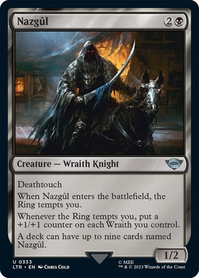 Nazgul (0333) (Universes Beyond: The Lord of the Rings: Tales of Middle-earth) Near Mint Foil