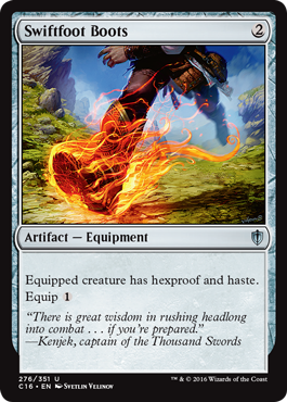 Swiftfoot Boots (Commander 2016 Edition) Light Play