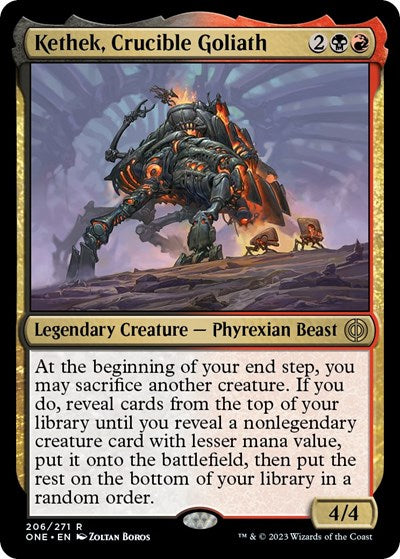 Kethek, Crucible Goliath (Phyrexia: All Will Be One) Medium Play