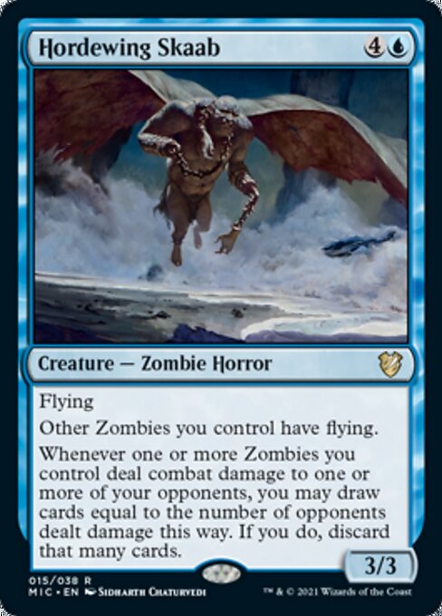 Hordewing Skaab (Commander 2021 Midnight Hunt) Medium Play
