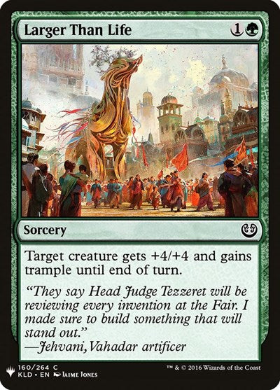 Larger Than Life (Mystery Booster) Near Mint