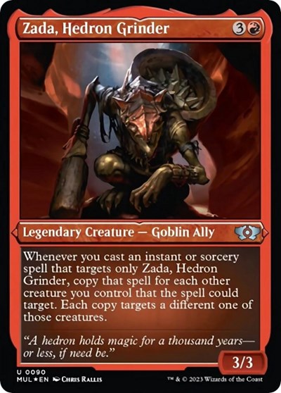 Zada, Hedron Grinder (Foil Etched) (March of the Machine: Multiverse Legends) Near Mint Foil