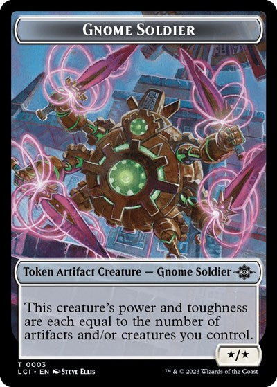 Gnome Soldier Token (The Lost Caverns of Ixalan) Near Mint