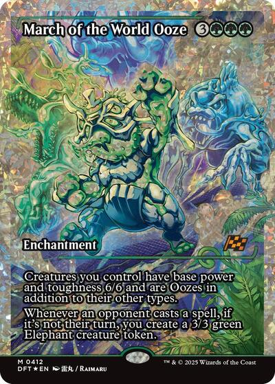 March of the World Ooze  Showcase   Fracture Foil|0|0|0.00