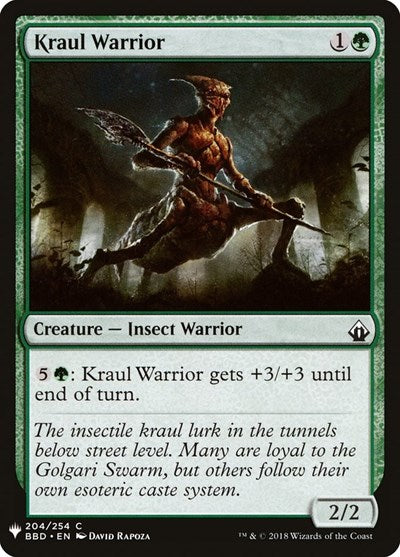 Kraul Warrior (Mystery Booster) Near Mint