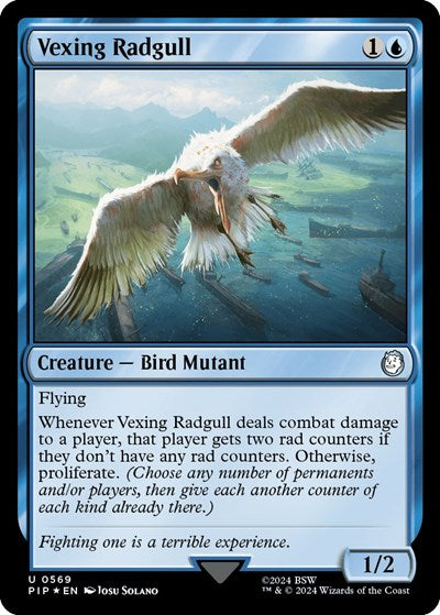 Vexing Radgull (Surge Foil) (Universes Beyond: Fallout) Near Mint Foil