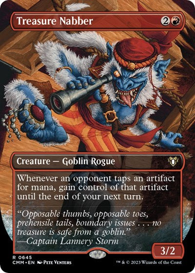 Treasure Nabber (Borderless) (Commander Masters) Near Mint