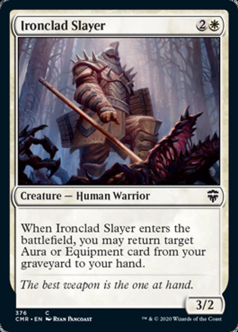 Ironclad Slayer (Commander 2020 Commander Legends) Light Play