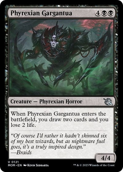 Phyrexian Gargantua (March of the Machine) Near Mint Foil