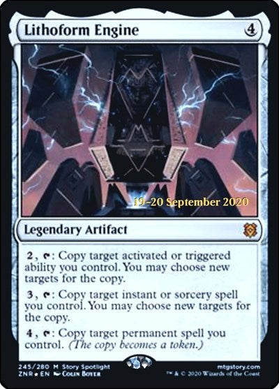 Lithoform Engine (Promos: Prerelease Cards) Light Play Foil