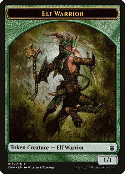 Elf Warrior Token  012|0|0|0.00