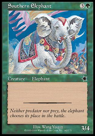 Southern Elephant (Starter 1999) Near Mint
