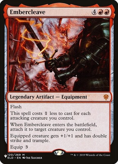 Embercleave (Secret Lair Commander: Heads I Win, Tails You Lose) Light Play
