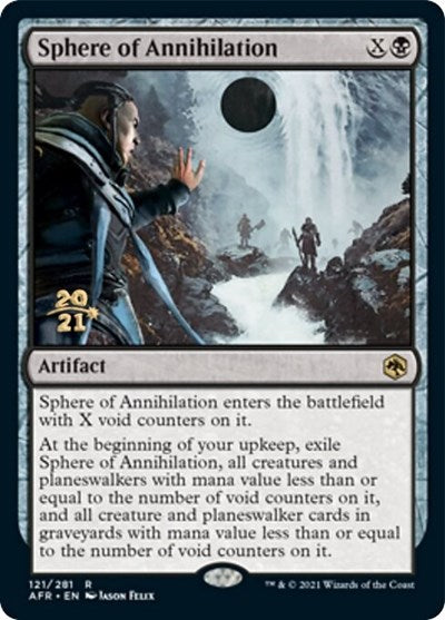 Sphere of Annihilation (Promos: Prerelease Cards) Light Play Foil