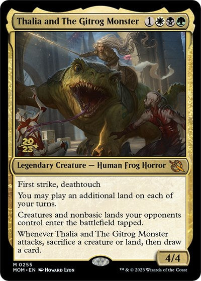 Thalia and The Gitrog Monster (Promos: Prerelease Cards) Light Play Foil