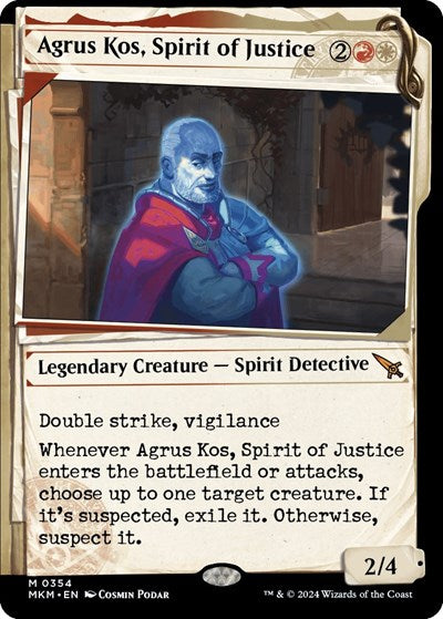 Agrus Kos, Spirit of Justice (Showcase) (Murders at Karlov Manor) Near Mint