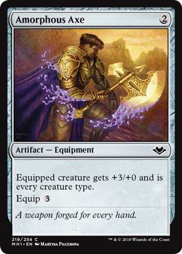 Amorphous Axe (Modern Horizons) Damaged / Poor