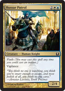 Hussar Patrol (Return to Ravnica) Light Play