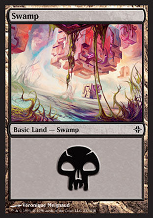 Swamp (237) (Rise of the Eldrazi) Near Mint Foil