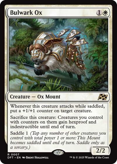 Bulwark Ox (Aetherdrift) Light Play Foil