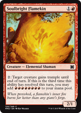 Soulbright Flamekin (Modern Masters 2015) Near Mint Foil