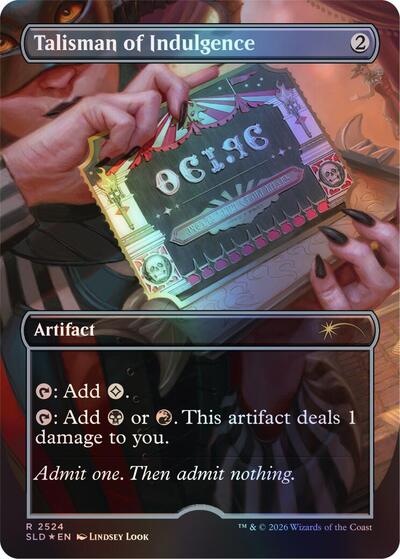 Talisman of Indulgence (Secret Lair) Light Play Foil