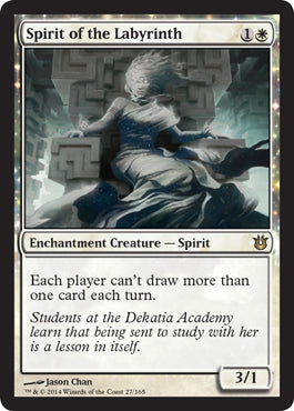 Spirit of the Labyrinth (Born of the Gods) Heavy Play Foil