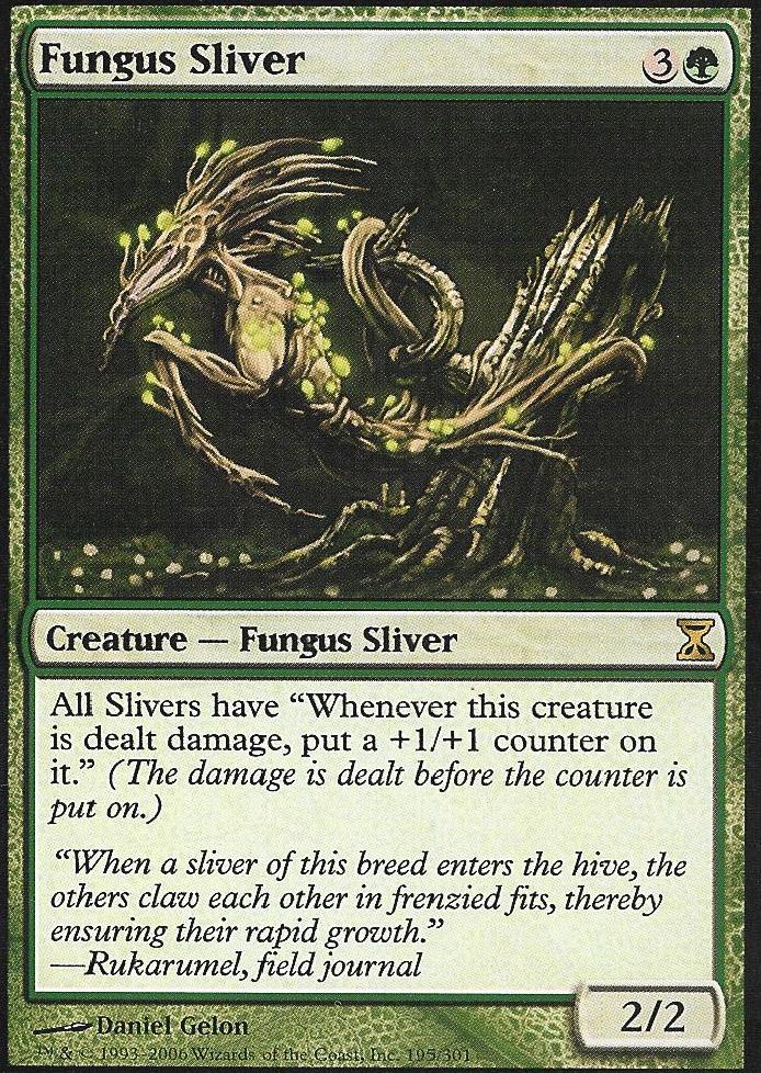 Fungus Sliver (Time Spiral) Medium Play