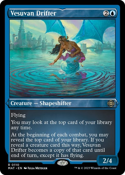 Vesuvan Drifter (Foil Etched) (March of the Machine: The Aftermath) Near Mint Foil