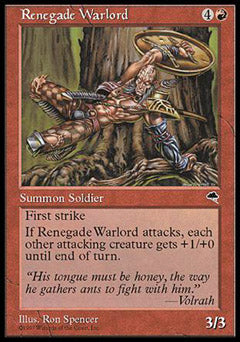 Renegade Warlord (Tempest) Near Mint