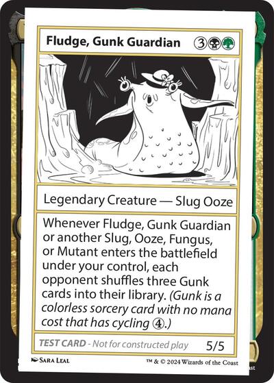 Fludge, Gunk Guardian (Mystery Booster 2 Playtest Cards) Near Mint