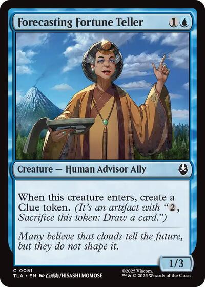 Forecasting Fortune Teller (Avatar: The Last Airbender) Near Mint Foil